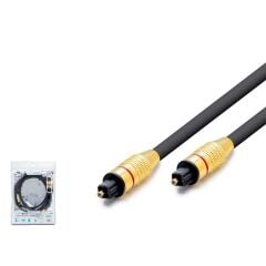 Hadron HDX7758 1.5mt Fiber Optik Ses Kablosu - Siyah