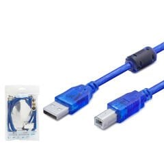 Hadron HDX7501 USB-A (M) - USB-B (M) 1.50mt Yazıcı Kablosu - Mavi