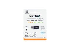 Syrox DT13 Type-C - USB 3.0 OTG Dönüştürücü - Gri