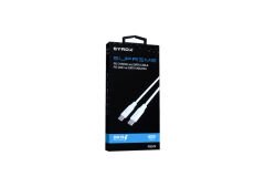 Syrox PD25TK 3.0A 25W 1mt Type-C - Type-C Şarj & Data Kablosu - Beyaz