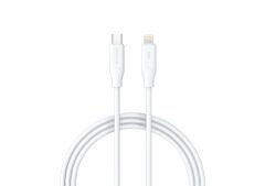 Syrox PD18LK 3.0A 18W 1mt Type-C - Lightning Şarj & Data Kablosu - Beyaz