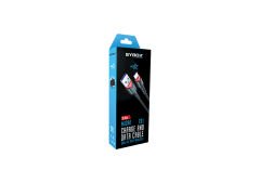 Syrox C91 2.0A 1mt USB-A - Micro USB Şarj & Data Kablosu - Siyah