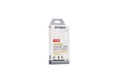Syrox C85 Eko 2.0A 1mt USB-A - Lightning Şarj & Data Kablosu - Beyaz