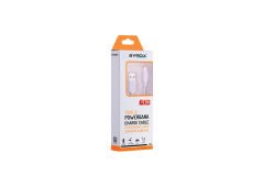 Syrox C69 2.0A 20cm USB-A - Type-C Şarj & Data Kablosu - Beyaz
