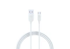 Syrox C65 Eko 2.0A 1mt USB-A - Micro USB Şarj & Data Kablosu - Beyaz