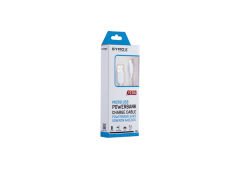 Syrox C67 2.0A 20cm USB-A - Micro USB Şarj & Data Kablosu - Beyaz