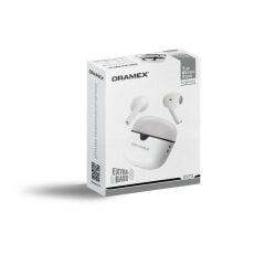 Dramex DX20 Earbuds Bluetooth 5.3 TWS Kablosuz Mikrofonlu Kulakiçi Kulaklık - Beyaz
