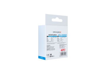 Dramex J03K 0.6A 1mt Kablolu Micro USB Luba Şarj Cihazı - Siyah