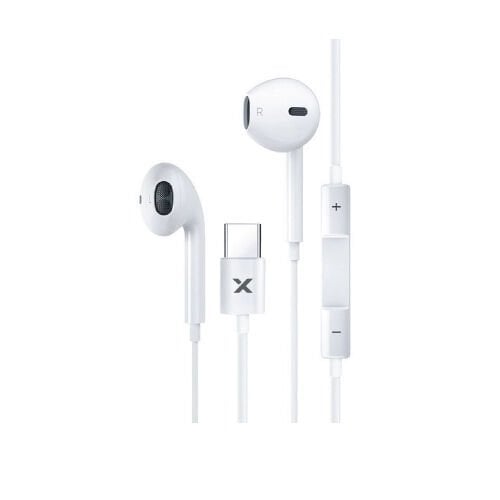 Syrox K20 Earbuds 1.20mt Type-C Kablolu Mikrofonlu Kulakiçi Kulaklık - Beyaz