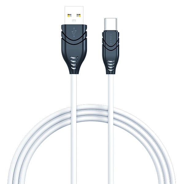 Syrox C101 2.1A 1mt USB-A - Type-C Şarj & Data Kablosu - Beyaz