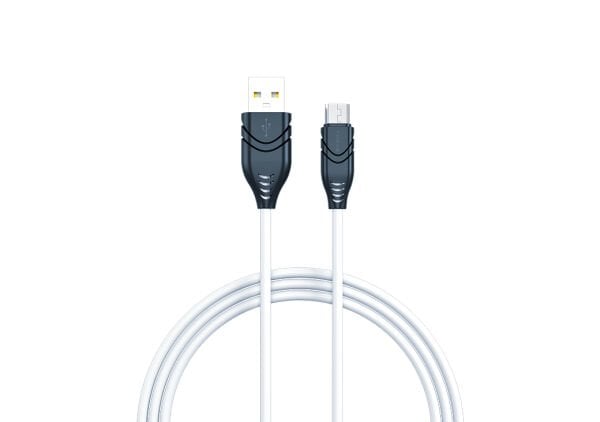 Syrox C98 2.1A 1mt USB-A - Micro USB Şarj & Data Kablosu - Beyaz