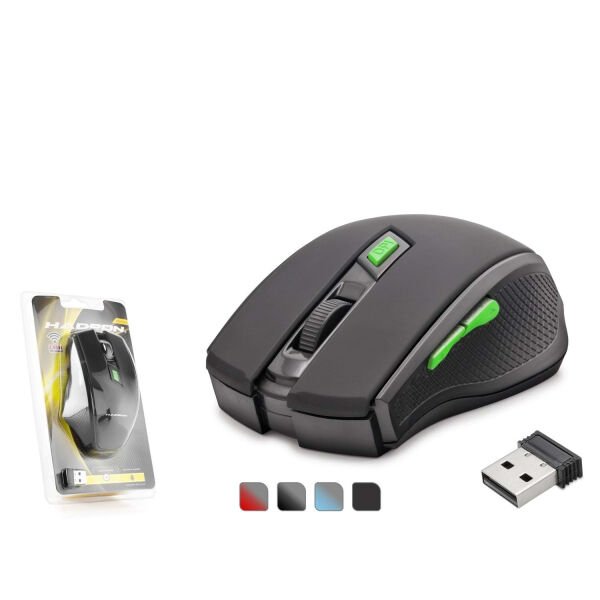 Hadron HDX3404 1600dpi 2.4Ghz USB Kablosuz Mouse - Siyah