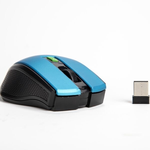 Hadron HDX3404 1600dpi 2.4Ghz USB Kablosuz Mouse - Mavi-Siyah