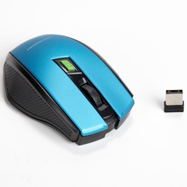 Hadron HDX3404 1600dpi 2.4Ghz USB Kablosuz Mouse - Mavi-Siyah