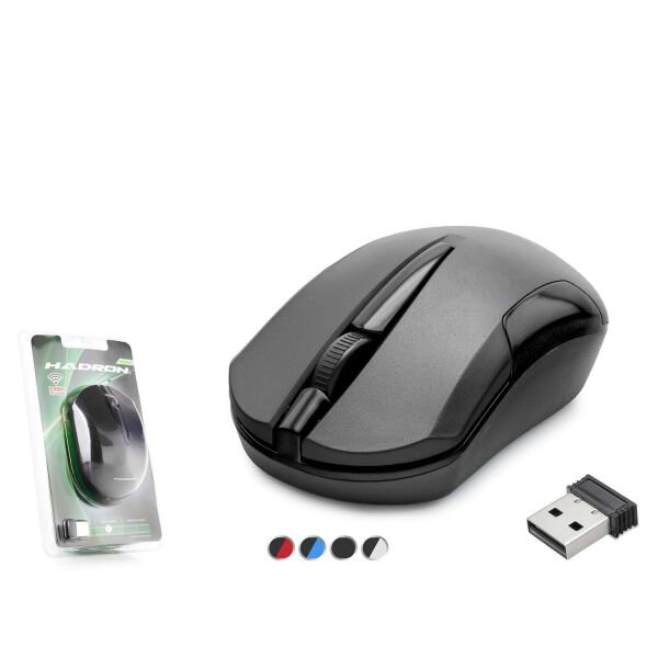 Hadron HDX3407 1600dpi 2.4Ghz USB Kablosuz Mouse - Siyah