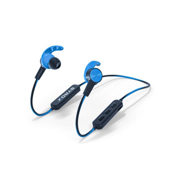 Syrox S32 Mıknatıslı Bluetooth v5.0 Kablosuz Mikrofonlu Kulakiçi Spor Kulaklık - Gri-Siyah