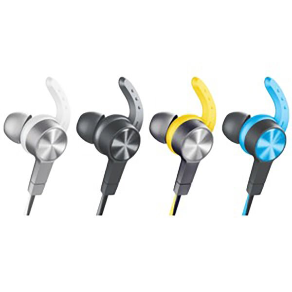 Syrox S32 Mıknatıslı Bluetooth v5.0 Kablosuz Mikrofonlu Kulakiçi Spor Kulaklık - Gri-Siyah